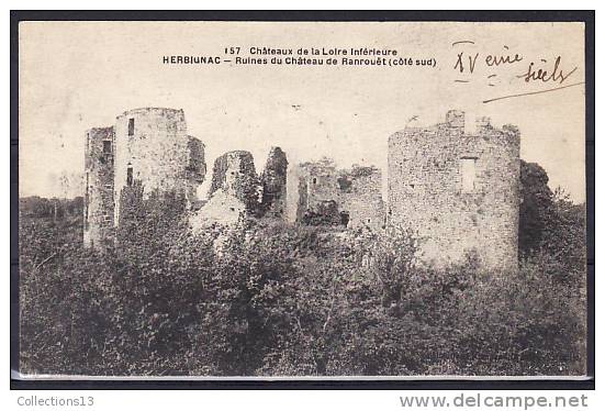 LOIRE ATLANTIQUE - Herbignac - Ruine Du Châteai De Ranrouët - Herbignac