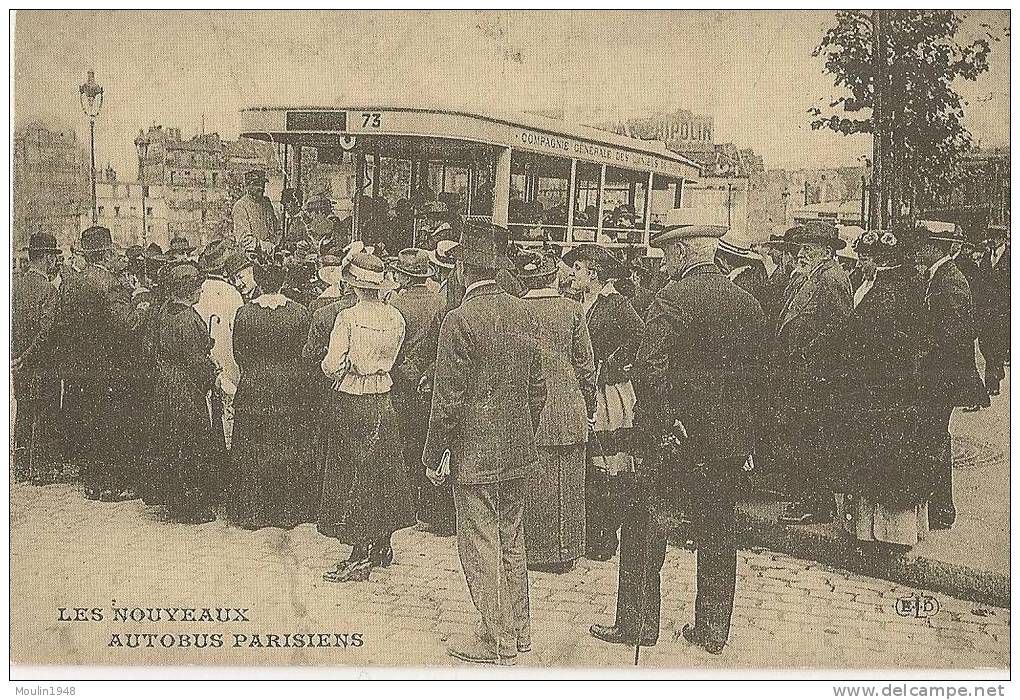 Les Nouveaux Autobus Parisiens - Nahverkehr, Oberirdisch