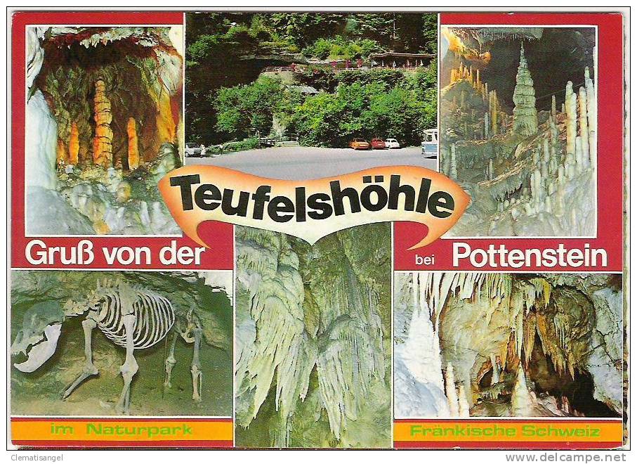 TOP!! POTTENSTEIN * GRUSS VON DER TEUFELSHÖHLE *!! - Pottenstein