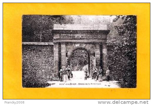 CPA - MONT VALERIEN - Entrée De La Forteresse - Mont Valerien