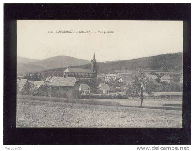 Rougemont Le Chateau Vue Partielle édit.mayer N° 1224  Belle Carte - Rougemont-le-Château