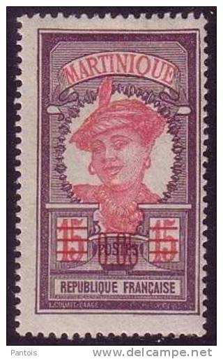 Martinique 88 * - Unused Stamps