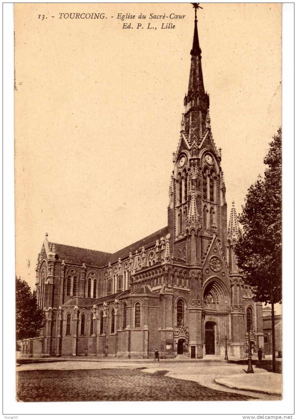 TOURCOING EGLISE DU SACRE COEUR - Tourcoing