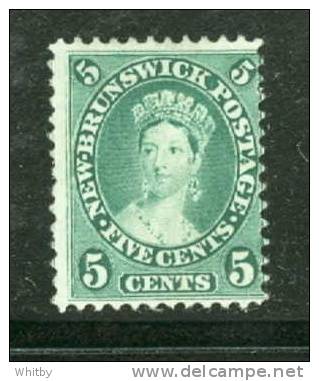 1860 5 Cent Queen Victoria Issue #8 Mint No Gum - Gebruikt