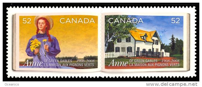 Canada (Scott No.2277-78 - Anne Of Green Gables) (**) NOTE-DC - Ungebraucht