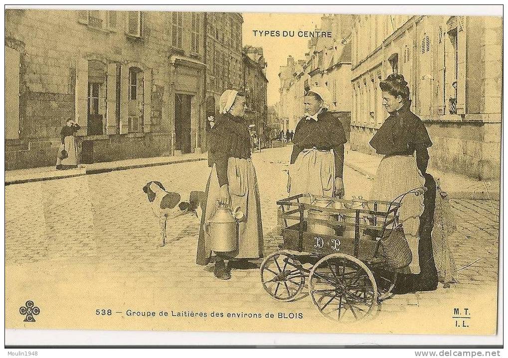 Groupe De Laitieres Aux Environs De Blois - Centre-Val De Loire