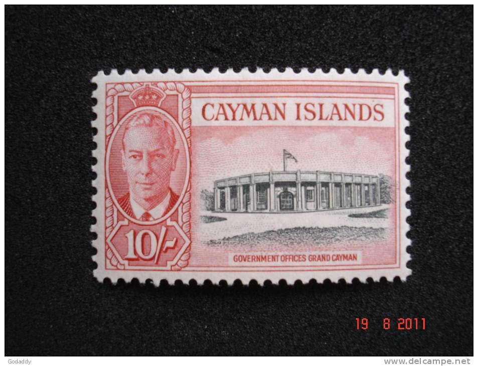 Cayman 1950 King George VI  Full Set  To 10/- SG 135-147 MH - Cayman Islands