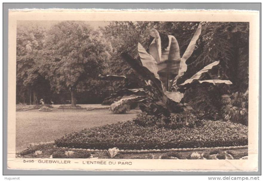 C - CARTE POSTALE - 68 - GUEBWILLER - ENTREE DU PARC - - Guebwiller