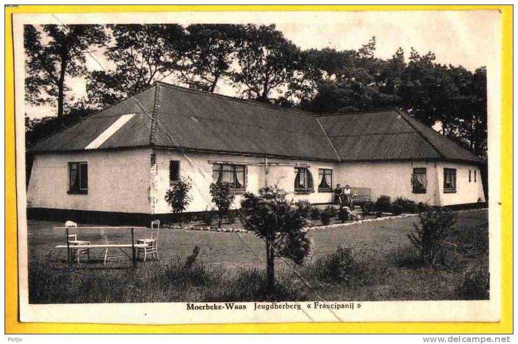 * Moerbeke Waas (Oost Vlaanderen) * Bij Stekene, Sint Niklaas, (PSA) Jeugdherberg Francipanij, Ferme, Old, Vieux - Moerbeke-Waas