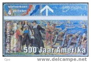 # NETHERLANDS Ab-A2 500 Jaar Amerika 4 Landis&gyr  10000ex Tres Bon Etat - Privées