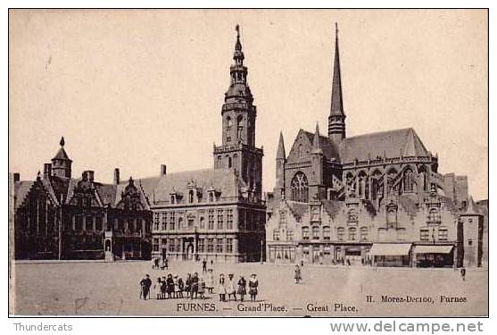 VEURNE FURNES GRAND PLACE H MOREZ DECIOO FURNES - Veurne