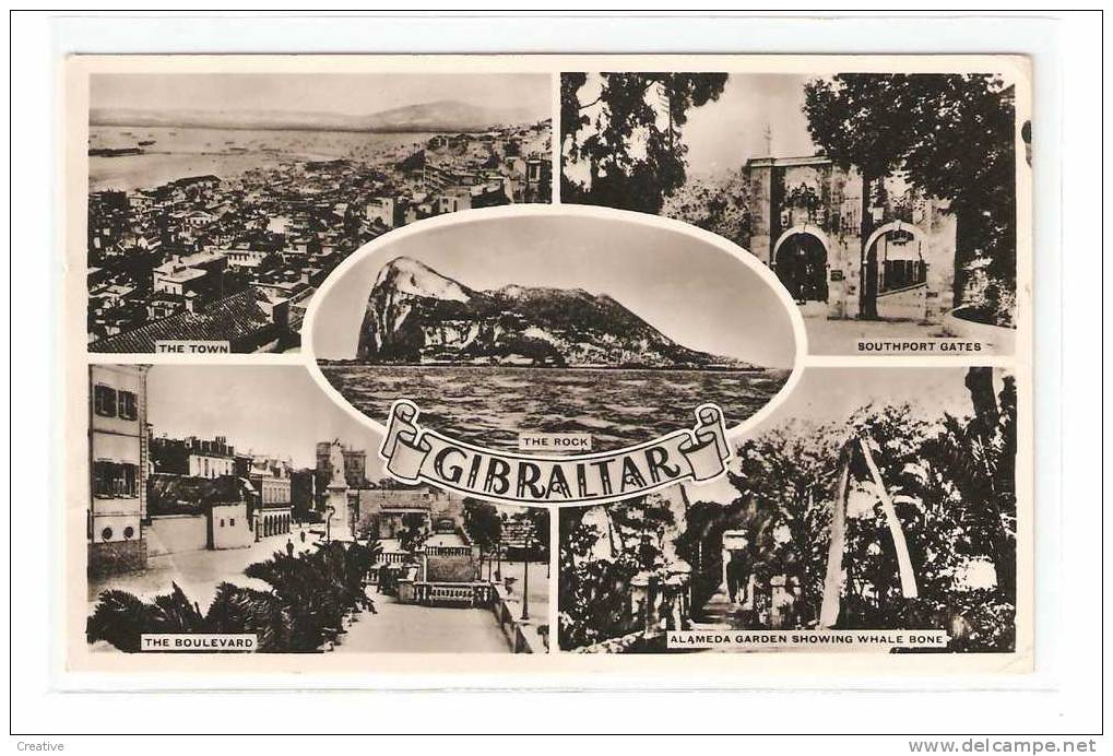 GIBRALTAR 1954 - Gibilterra