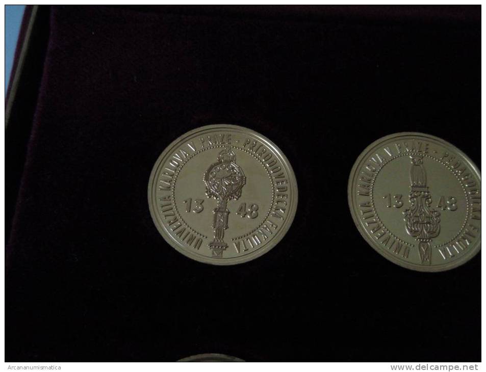 REPUBLICA CHECA    PRAGA Coleccion de Medallas de la Universidad de Praga   DL-6932