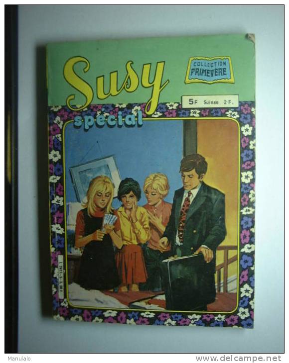 Livre Bd Collection Primevére "susy Spécial N°5" Année 1982 - A Suivre