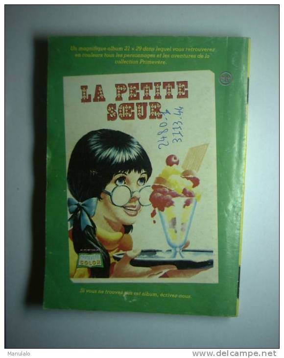 Livre Bd Collection Primevére "susy Spécial N°5" Année 1982 - Fortsetzungen