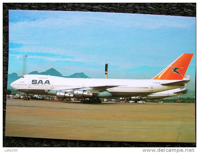 BOEING 747-244B  SOUTH AFRICAN AIRWAIS  ZS-SAM - 1946-....: Moderne