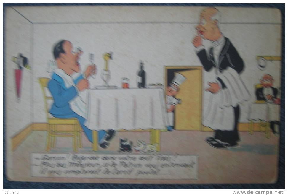 CPA-ILLUSTRATION-RESTAURA NT-OEUF FRAIS- - 1900-1949