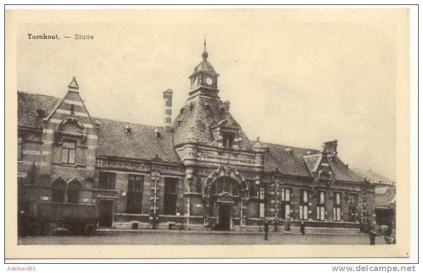 Turnhout Statie, Station, Gare, Uitgever Onbekend - Turnhout