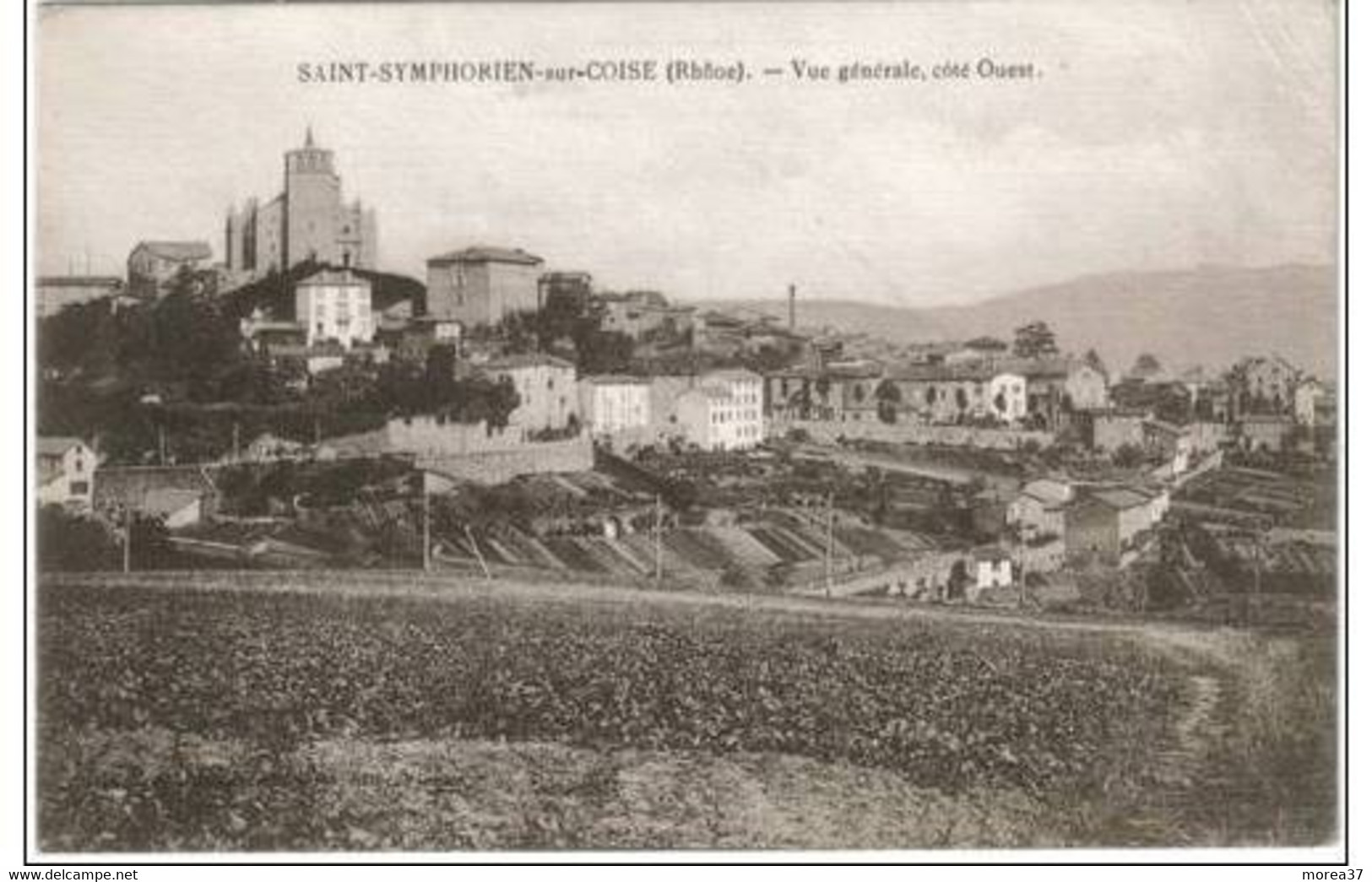 SAINT SYMPHORIEN SUR COISE  Vue Générale Coté Ouest - Saint-Symphorien-sur-Coise