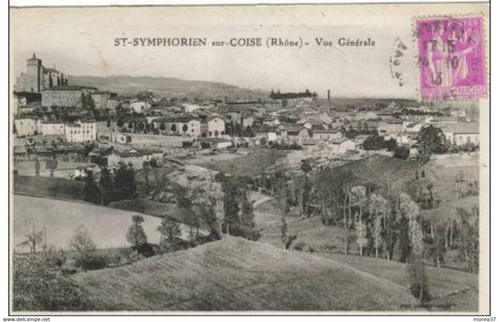 SAINT SYMPHORIEN SUR COISE  Vue Générale - Saint-Symphorien-sur-Coise