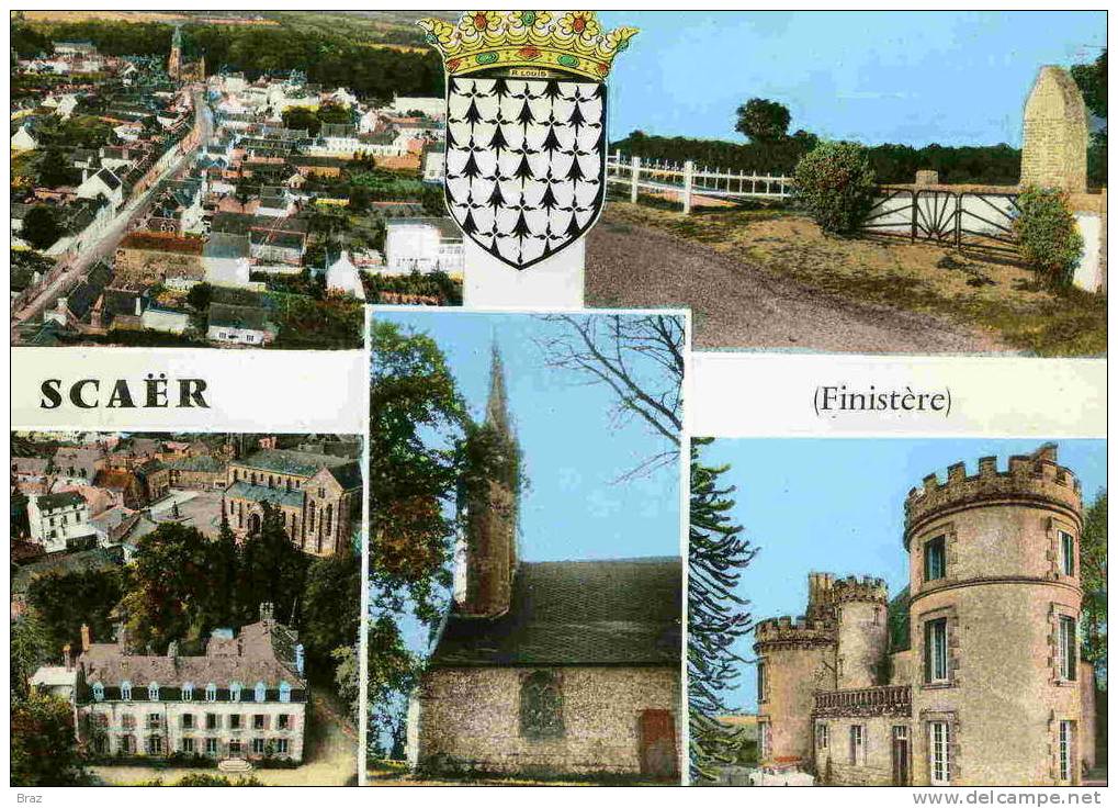 CPSM  Scaer - Fouesnant