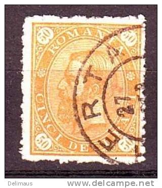 Rumänien Romania Alte Marken König Karl I., 50 Bani (Michel Nr. 89) - Gebraucht