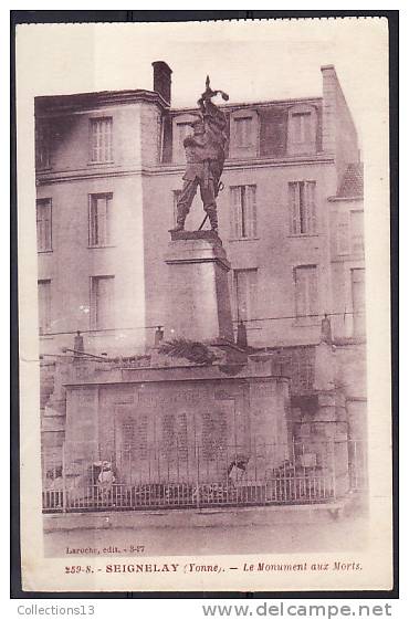 YONNE - Seignelay - Le Monument Aux Morts - Seignelay