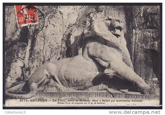 TERRITOIRE DE BELFORT - Belfort - Le Lion - Oeuvre De Bartholdi - Belfort – Le Lion