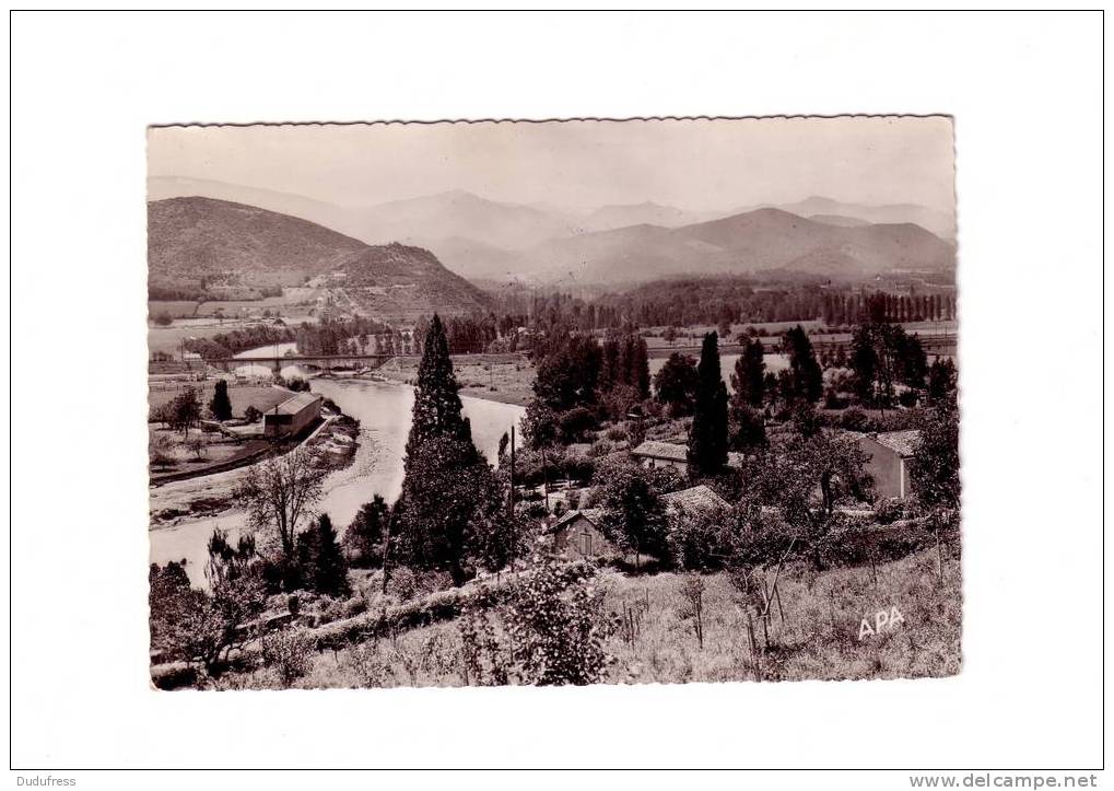 MONTREJEAU   VUE SUR LA VALLEE DE LA NESTE - Montréjeau