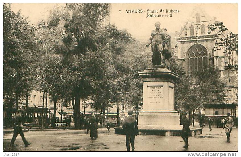 ANVERS - Statue De Rubens - Rubens Beeld - Antwerpen