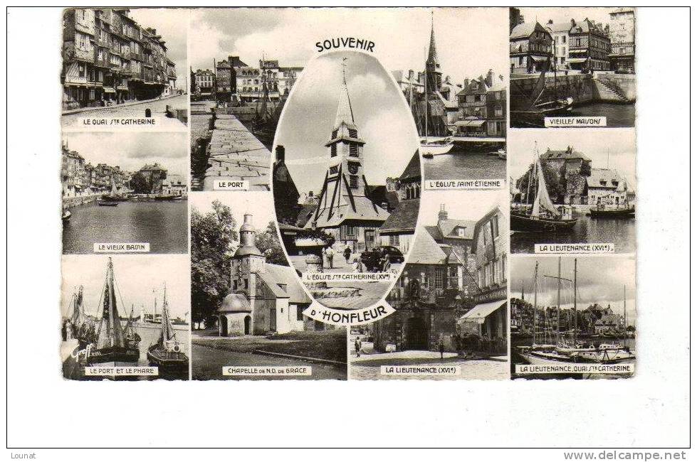 SOUVENIR De HONFLEUR 14 - Gruss Aus.../ Grüsse Aus...