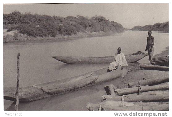 AFRIQUE.TCHAD.UNE RIVIERE EN PAYS SAO - Chad