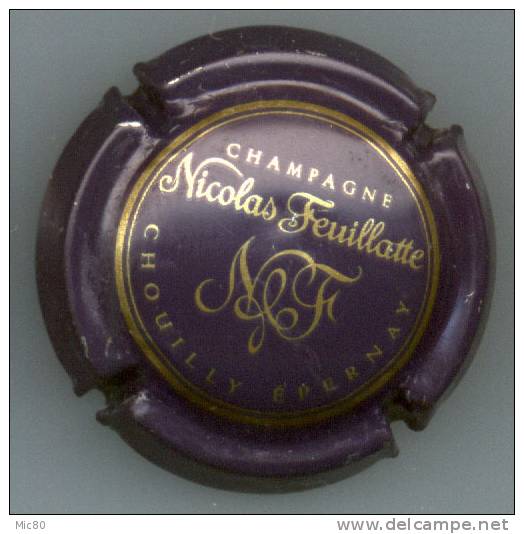 Capsule Champagne Nicolas Feuillatte Bleue Et Or - Feuillate