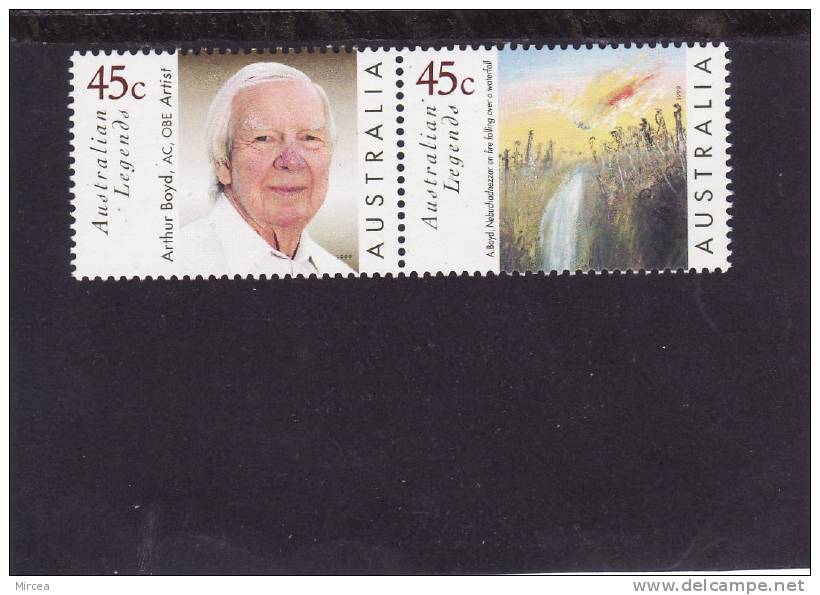 Australie, Yv.no.1786/7 ,1999,  Neufs** - Mint Stamps