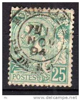 Monaco N° 16 Oblitéré ° - Used Stamps