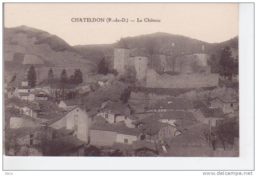 63.043/ CHATELDON - Le Chateau - Chateldon