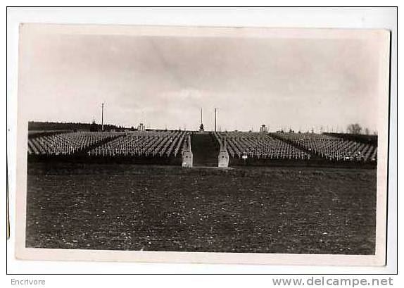 Cpa Carte Photo SAINT MIHIEL Cimetiere Militaire De La VAUX RACINE  Libr Leport - Cimiteri Militari