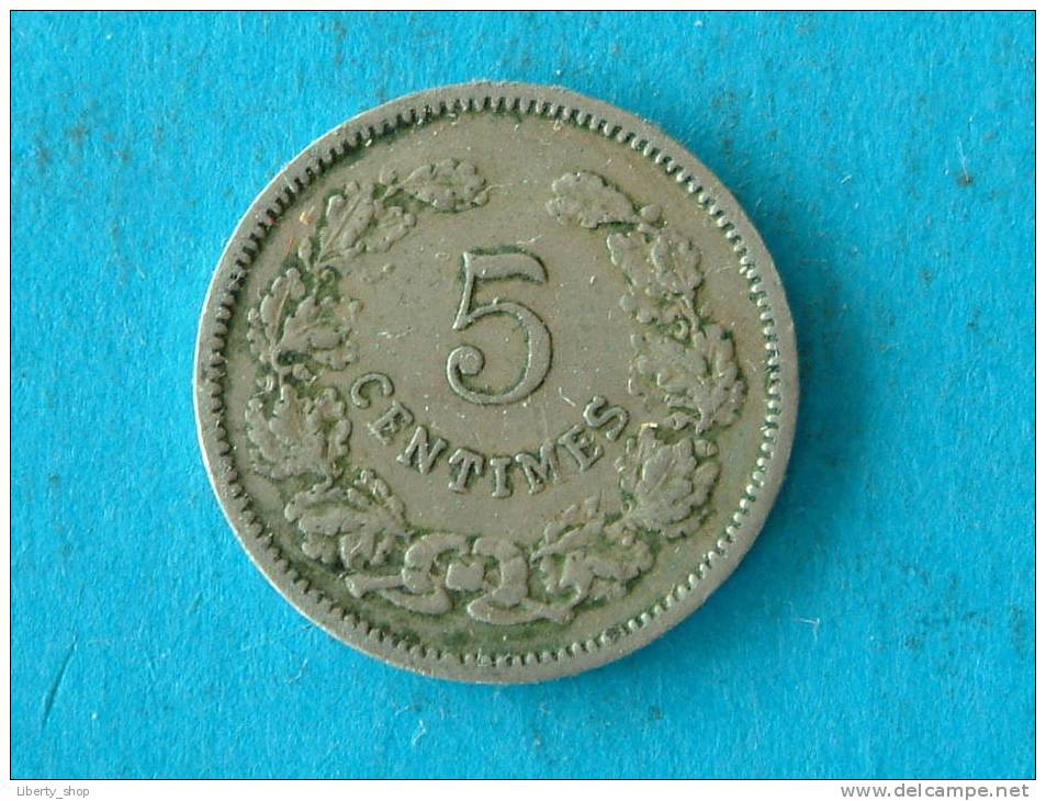 1901 - 5 CENTIMES - XF - KM 24 ! - Luxembourg