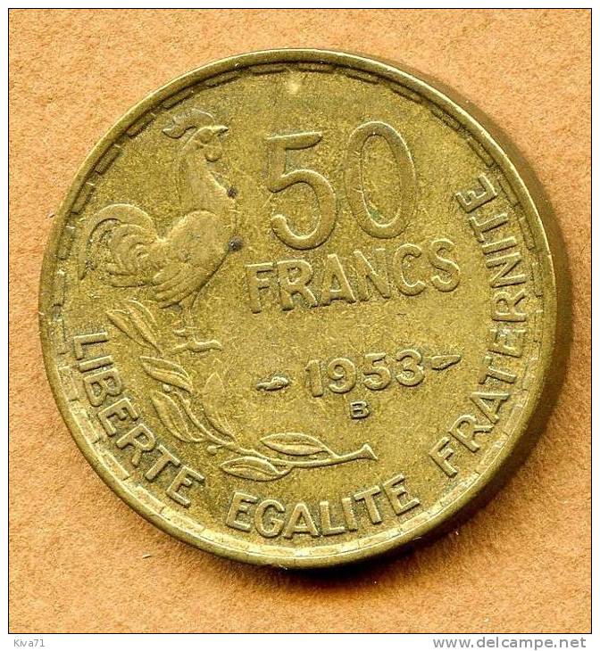 50 Francs  1953B   "Guiraud" SUP - 50 Francs