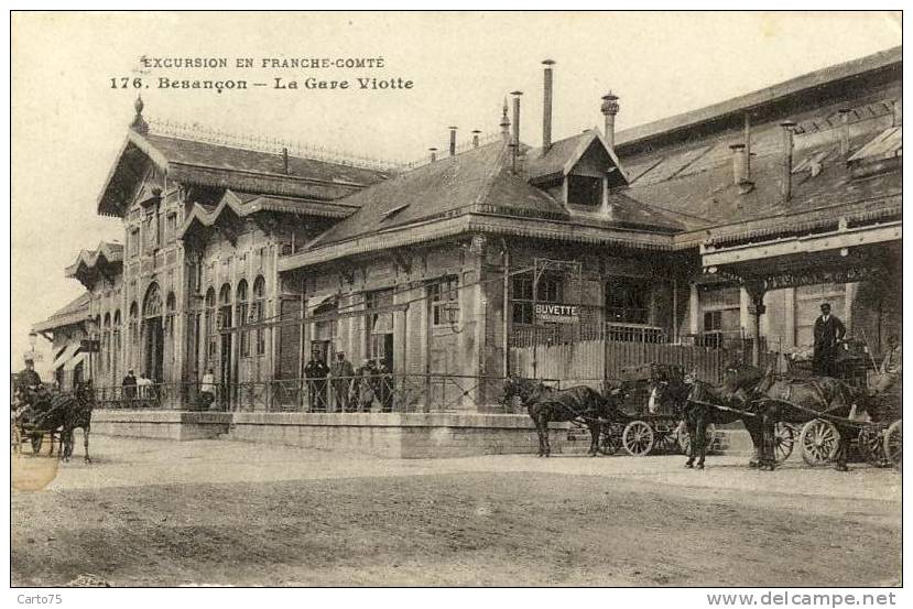 Gare Viotte Besançon - Attelages - Gares - Sans Trains
