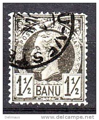 Rumänien Romania Alte Marken König Karl I., 1 1/2 Bani, Gezähnt Ca. 13 1/2 - Gebraucht