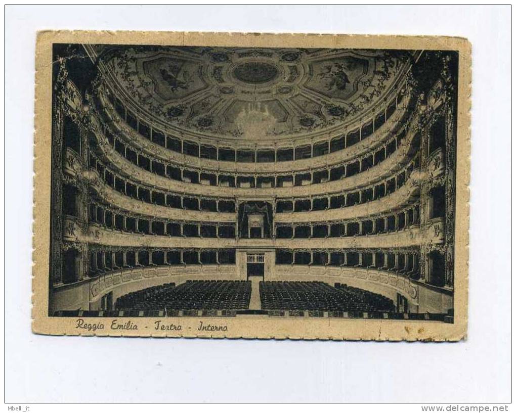 Reggio Emilia 1962 Teatro - Reggio Nell'Emilia