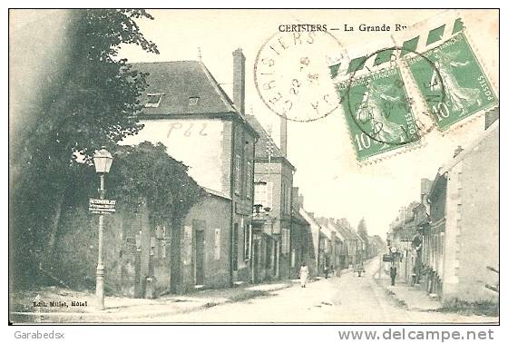 CPA De CERISIERS - La Grande Rue. - Cerisiers