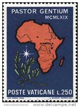 20501) Viaggio Di Paolo VI In Africa - 31 Luglio 1969 Serie Completa Usata Di 3 Valori - Nuevos