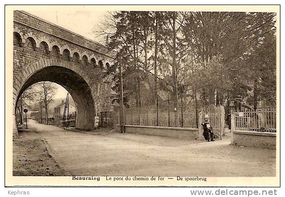 BEAURAING : Le Pont Du Chemin De Fer - Edit. J. Claessens, Beauraing - Beauraing