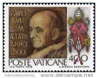 20514) 80º Genetliaco Di Paolo VI - 9 Marzo 1978 Serie Completa Usata Di 2 Valori - Used Stamps