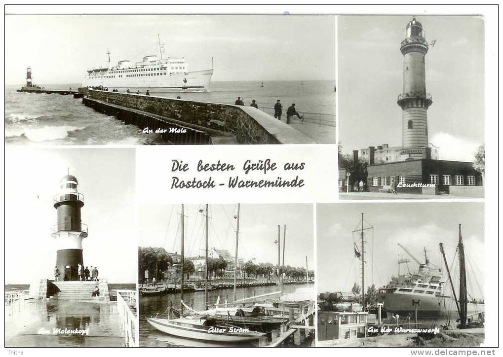 Die Besten Grüsse Auz Rostock - Warnemünde - Phare - Rostock