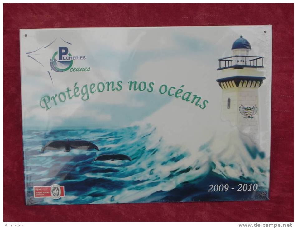 Plaque Métal "PECHERIES OCEANES" - Tin Signs (after1960)