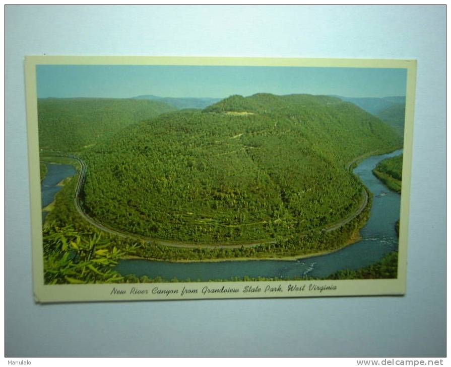 New River From Grandview State Park, West Virginia - Sonstige & Ohne Zuordnung