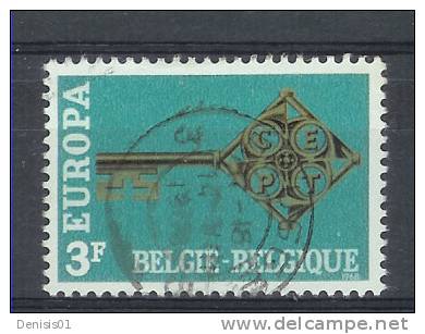 Europa 1968 - Belgique - COB N° 1452- Oblitéré - 1968